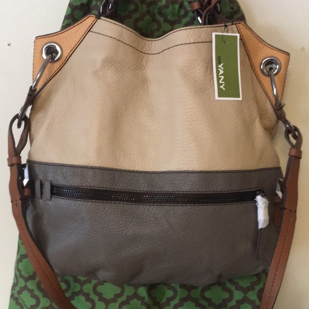 orYANY Leather Satchel with dust cover